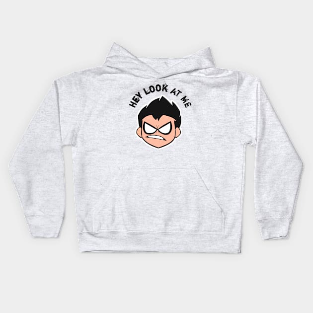 Teen Titans Robin Kids Hoodie by Vectraphix